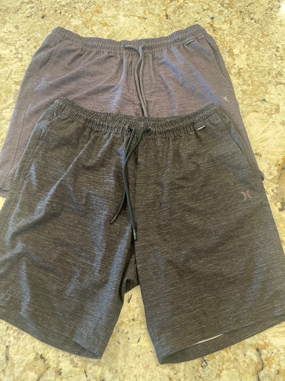 Hurley Hybrid Pull On Walk Shorts Elastic Drawstring Versatile Outdoors Sports M